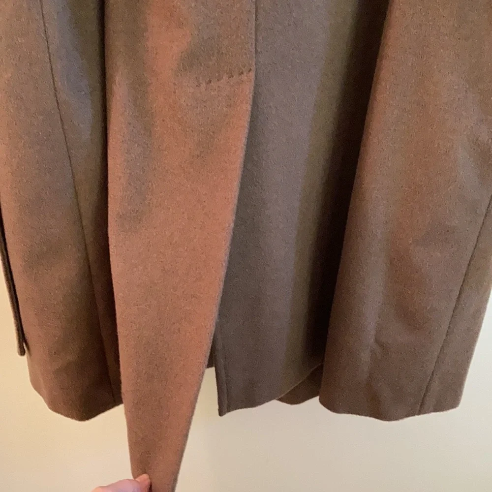 Weekend Max Mara 2  button (side to side)front tie belt/ coat color cocoa - Picture 14 of 16